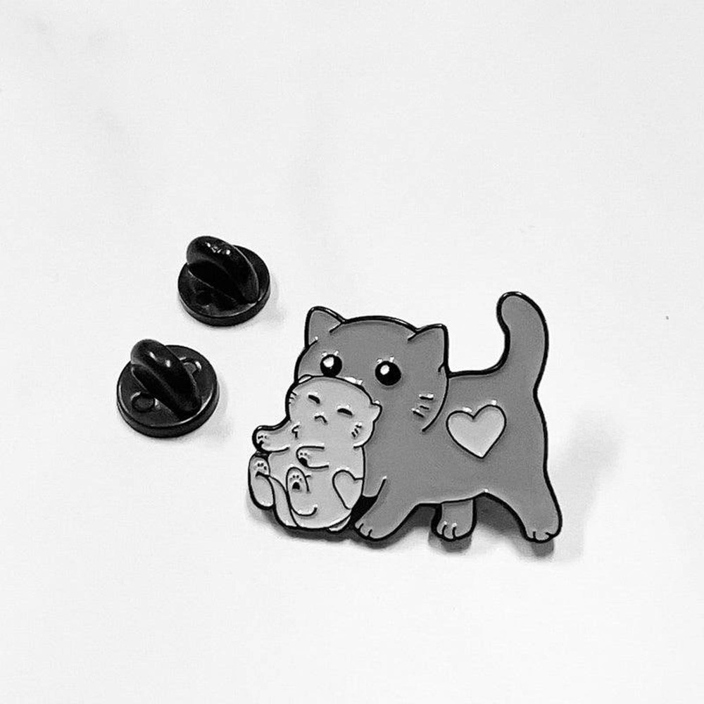 Cute Kitty Cat Enamel Pin